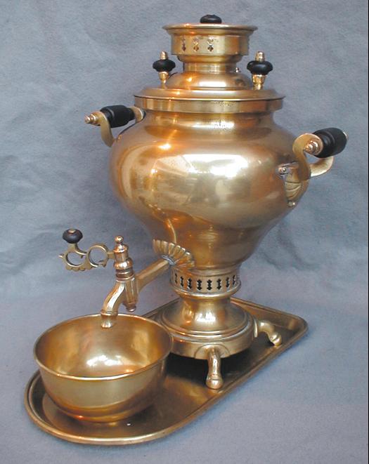 Using a Traditional Samovar & Preparing Tea, Russian Style - Chris