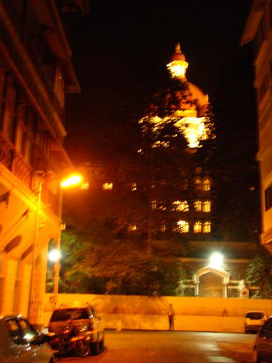 The Taj Hotels domes are still a potent symbol of the area, and can be seen from most side lanes and alleyways.