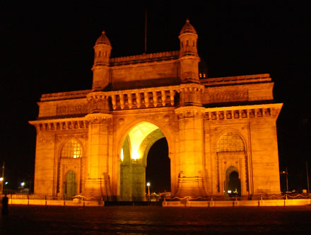 The Gateway To India, final symbol of the British Raj, still stands sentinel over the Bund